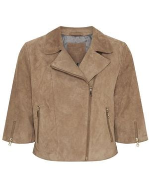 Notyz Leather Jackets - Brown