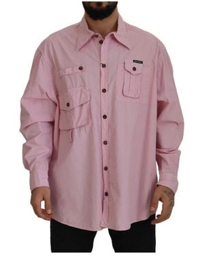 Dolce & Gabbana Casual shirts - Pink