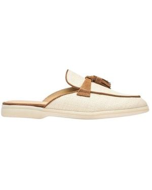 SCAROSSO Mules - Metallic