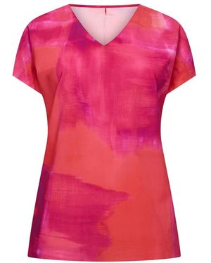 Plus Basics Top Ss - Paars