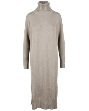 Snobby Sheep Knitted Dresses - Gray
