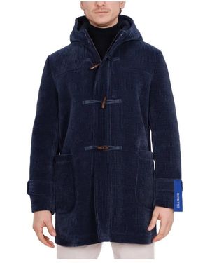 DISTRETTO12 Single-Breasted Coats - Azul