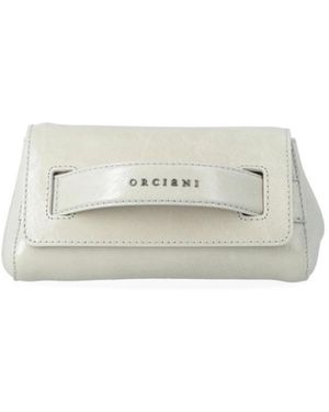 Orciani Tassen ,Grijs ,Leer Gossip Xs - Metallic