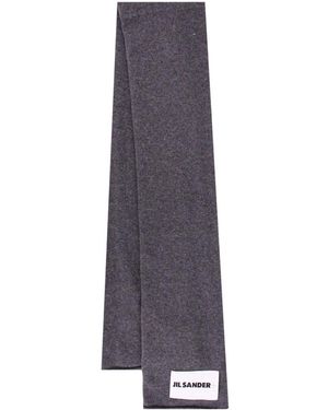 Jil Sander Winter Scarves - Purple