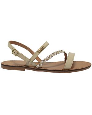 Les Tropeziennes Flat Sandals - Bruin