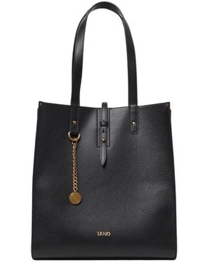 Liu Jo Elegante Ledertasche - Schwarz