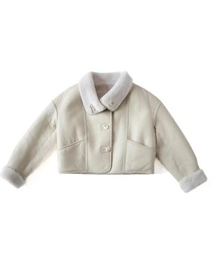 Just things we like Faux Fur & Shearling Jackets - Gris