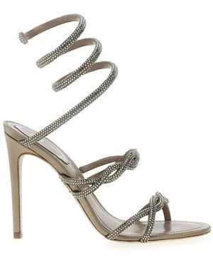 Rene Caovilla High Heel Sandals - Metallic
