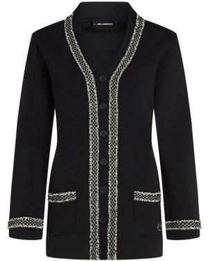 Karl Lagerfeld Cardigans - Zwart