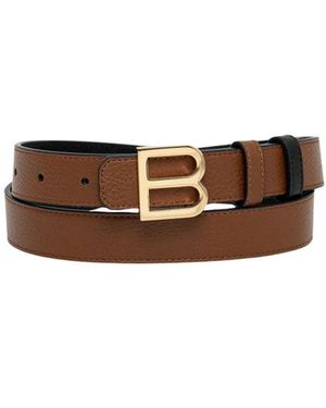 Bally Omkeerbare Leren Riem - Bruin