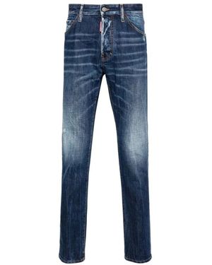 DSquared² Slim-Fit Jeans - Azul