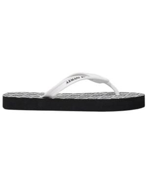 ARMANI EXCHANGE Flip Flops - Negro