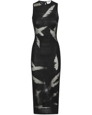McQueen Maxi Dresses - Black