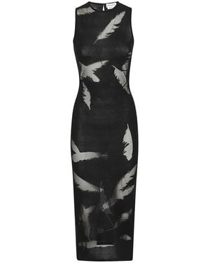 McQueen Maxi Dresses - Black