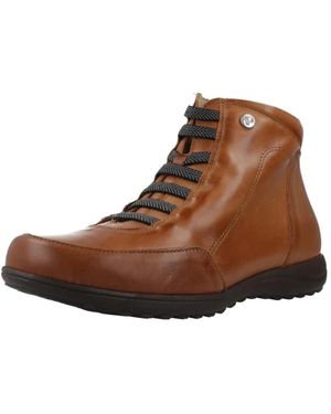 Pitillos Botines Elegantes Con Cordones, Mujer, Talla - Marrón