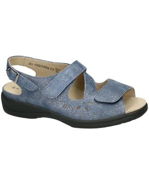 SOLIDUS Schoenen ,Blauw ,Leer Lia Sandal