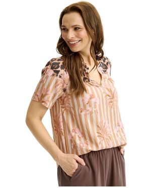 iN FRONT Blouses - Marrón