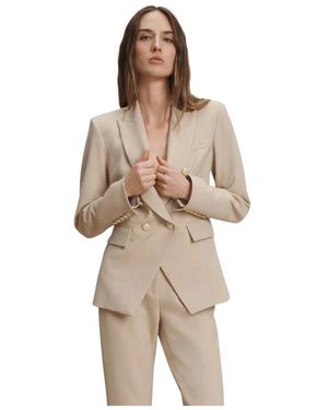 Veronica Beard Blazers - Natural
