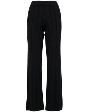 Gran Sasso Straight Pants - Black
