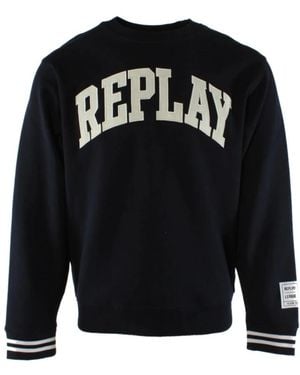 Replay Sweatshirts - Black