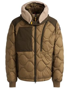 Parajumpers Akutan Leichte Jacke Schwarz - Grün