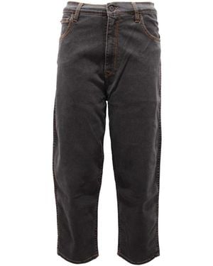 CYCLE Schwarze Denim Karotten-Ankelhose - Grau