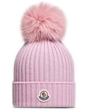 Moncler Outdoor Gloves & Hats - Rosa