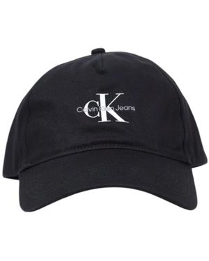 Calvin Klein Klassische Baumwoll-Baseballkappe - Blau