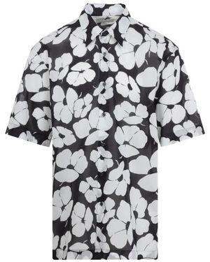 Dries Van Noten Short Sleeve Shirts - Black