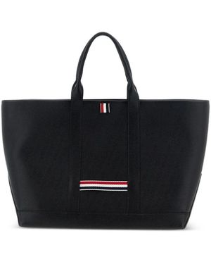 Thom Browne Medium Tool Tote - Zwart