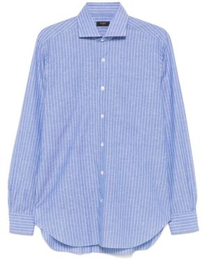 Barba Napoli Casual Shirts - Blu