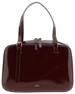 A.P.C. Virginie Box Bag - Rood