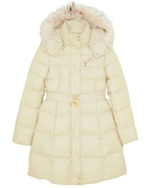 Patrizia Pepe Winter Jackets - Natural
