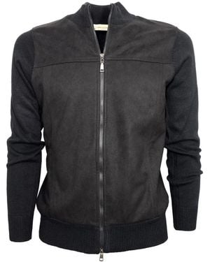 Cashmere Company Leather Jackets - Black