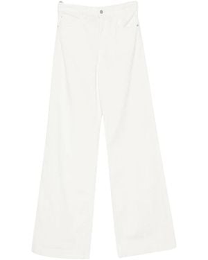 Emporio Armani Wide Jeans - White