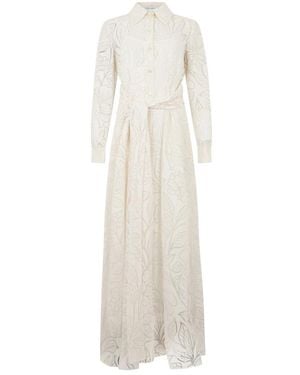 Alberta Ferretti Maxi Dresses - White