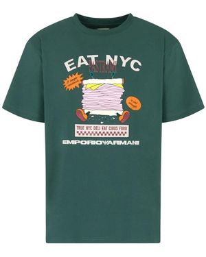 Emporio Armani T-Shirts - Green