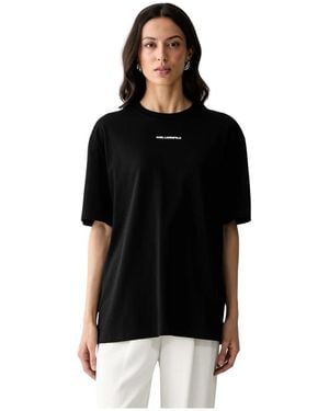 KARL LAGERFELD T-Shirts - Negro