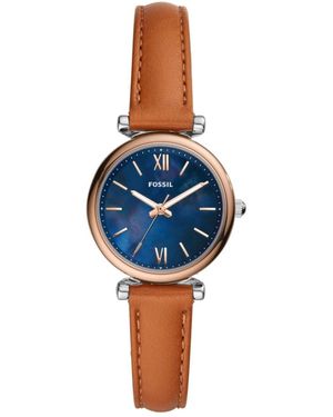 Fossil Accessoires ,Grijs ,Watches - Blauw