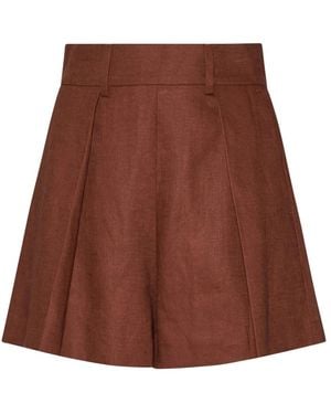 Silvian Heach Short Shorts - Marrón