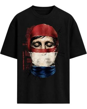 ih nom uh nit Tops ,Zwart ,Katoen T-Shirt