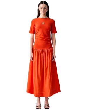 Never Fully Dressed Maxi Dresses - Rosso