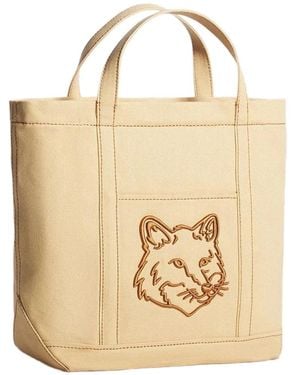 Maison Kitsuné Tote Bags - Metallic