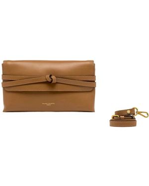 Gianni Chiarini Tassen ,Bruin ,Leer Shoulder Bag