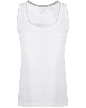 Eleventy Sleeveless Tops - White