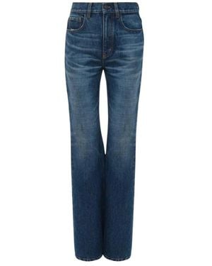 Chloé Boot-Cut Jeans - Blu