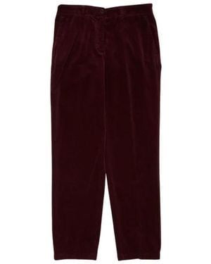 Aspesi Cropped Trousers - Violet