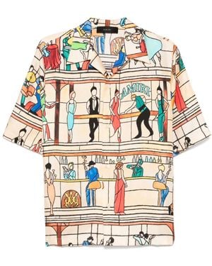 Amiri Camicia Pool Hall - Multicolore