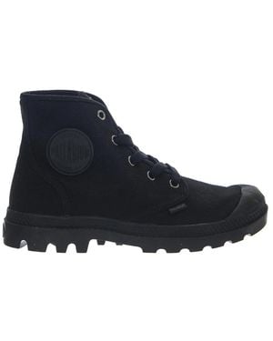 Palladium Lace-Up Boots - Blu