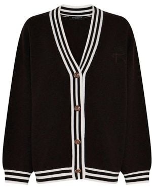 Bruuns Bazaar Chalinabbsira Strick Cardigan - Schwarz